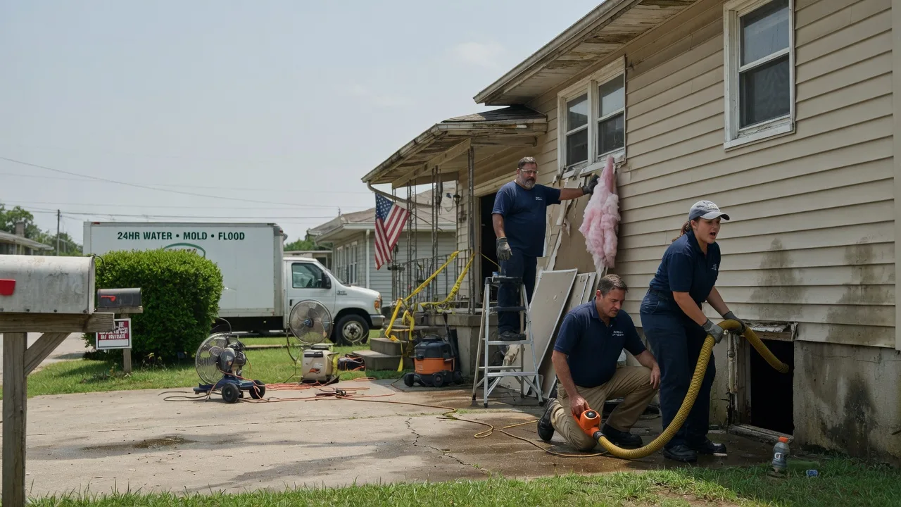 Water Damage Repair in Oxford, KS near me